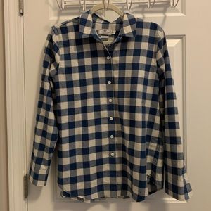 Vineyard Vines Button Up Flannel Oxford - size 8, relaxed fit